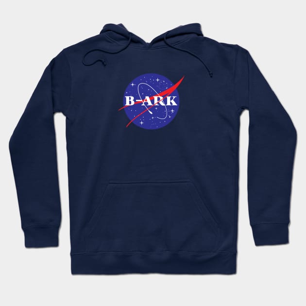 Hitchhikers Guide B-Ark Nasa Parody Hoodie by EliseDesigns